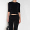 The Fili Kick Flare by Suzie Kondi is a low rise kick flare trouser in terry with a cropped leg