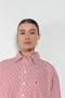 The Kappa Cotton Shirt by Suzie Kondi has an oversized fit, cuffed wrists and a full swing to the body for added comfort