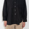 The Kappa Cotton Shirt by Suzie Kondi has an oversized fit, cuffed wrists and a full swing to the body for added comfort
