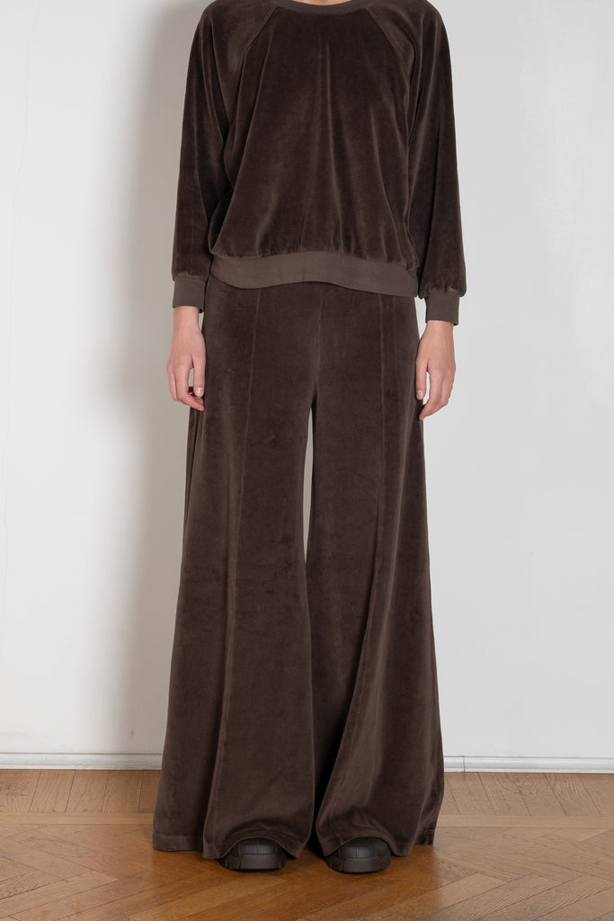 suzie kondi megalo palazzo pants velour
