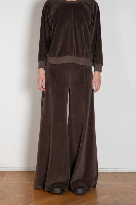 suzie kondi megalo palazzo pants velour
