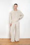 The Samos Sweatshirt by Suzie Kondi is a oversized terry sweatshirt with a generous fit, and softly ribbed comfy sleeves