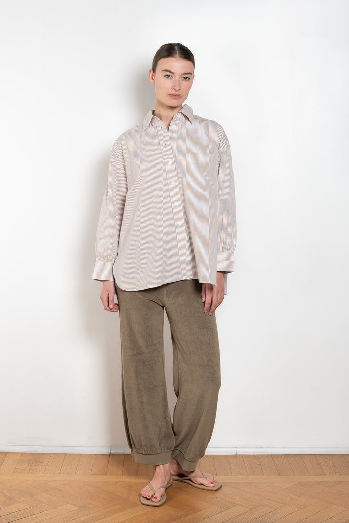 The Tosk Pants by Suzie Kondi is a harem inspired trouser in terry