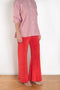 The Lito Low Rise by Suzie Kondi is a low rise trouser in terry with a long wide leg