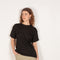 black ribbed top gauchere 1725