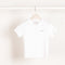 v-neck logo tshirt coperni optic white