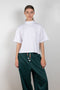 The Boxy T-shirt 240 by Acne Studios is a signature cropped and boxy tee with a mock neck, a true classic