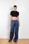 The Adas Crop Top by LOULOU STUDIO is a cropped Tee in a soft mercerised cotton