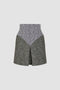 The Grey Wool Skirt by Paco Rabanne is a high waisted mini skirt in a wool bouclette