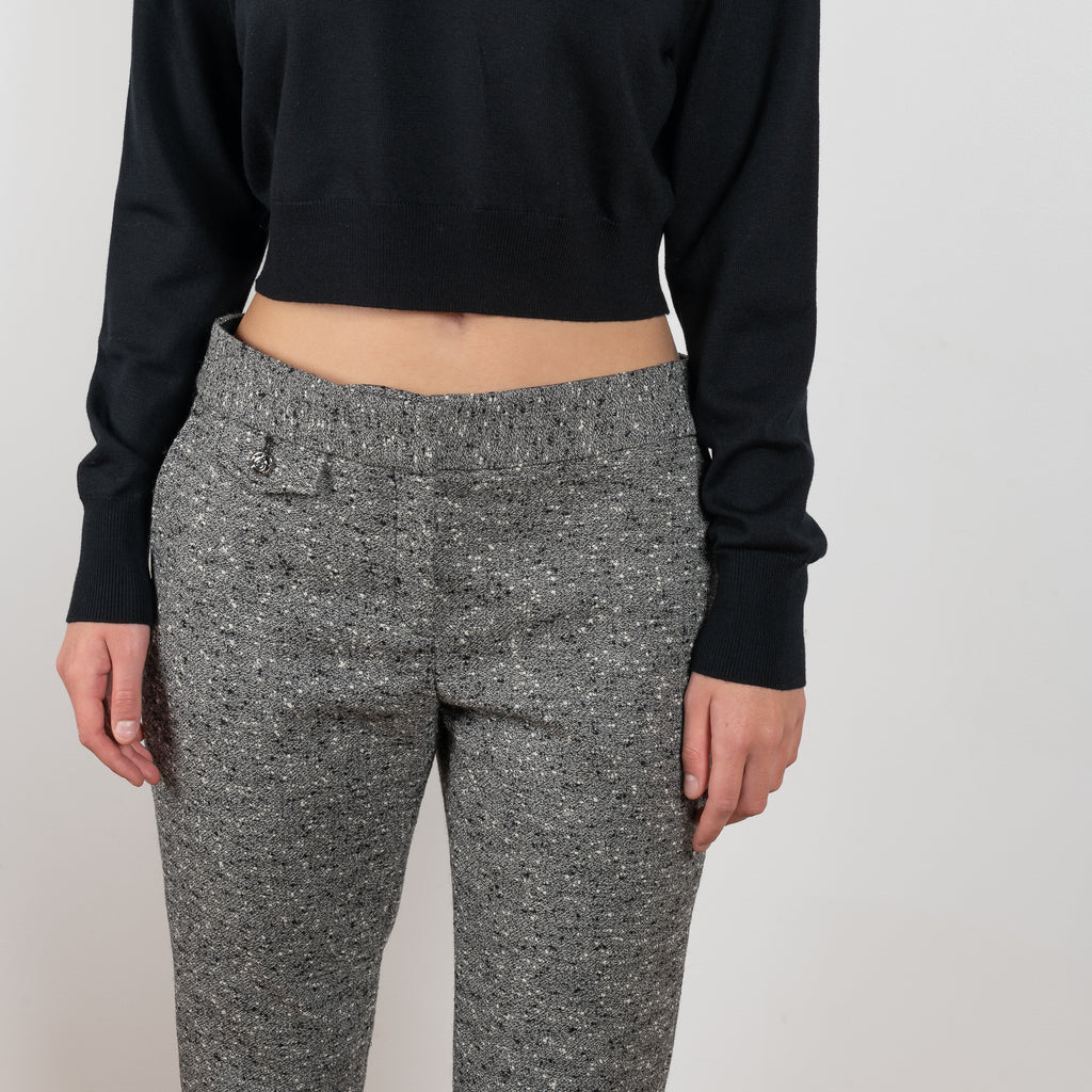 Grey Wool Trousers