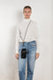 The Thermal Mock Neck by Redone is a signature relaxed Mock Neck Tee with long sleeves in a soft cotton in made collaboration with Hanes