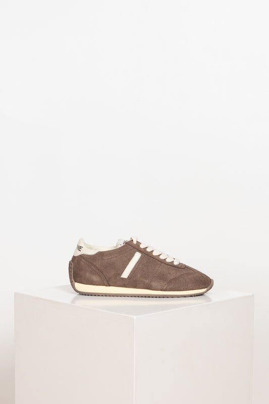 brown suede