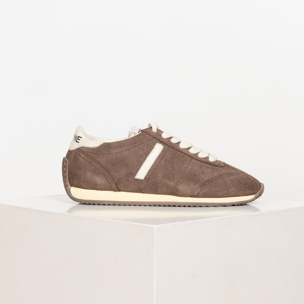 brown suede