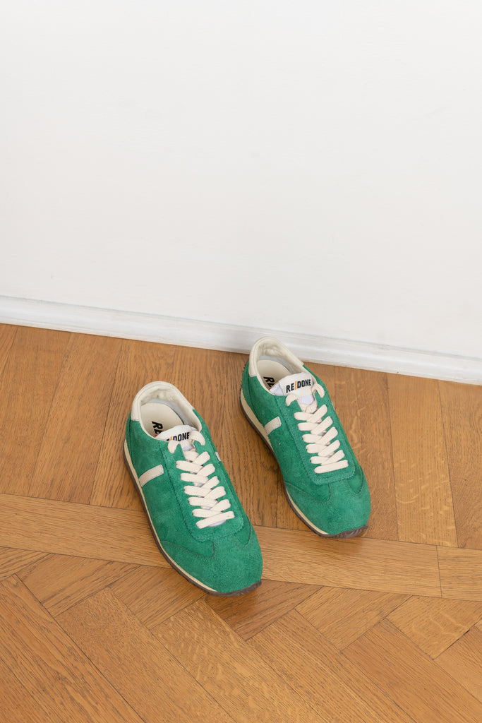 green suede