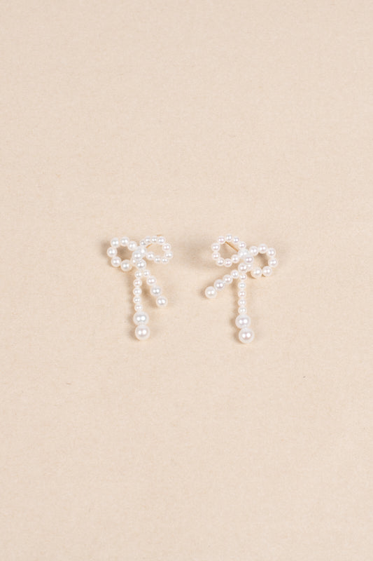 Rosette De Perle Earrings