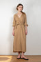 The Irys Dress by Xirena is a relaxed long dress with subtle balloon sleeves in a soft cotton gauze